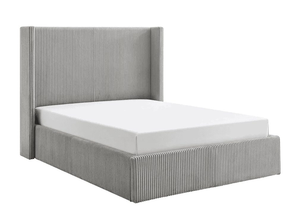 Limelight Gemini 4ft6 Ottoman - Grey - Image 6