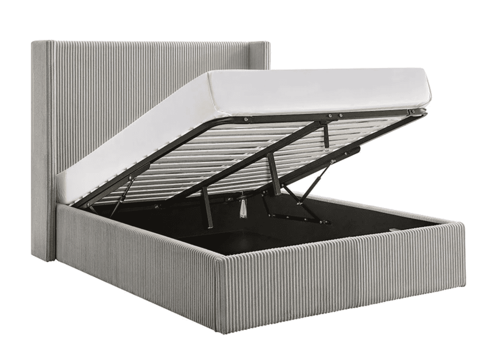 Limelight Gemini 5ft Ottoman - Grey - Image 7