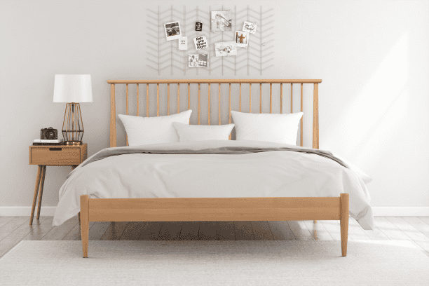 Flintshire 5ft Grosvenor Bedframe - Light Oak - Image 2