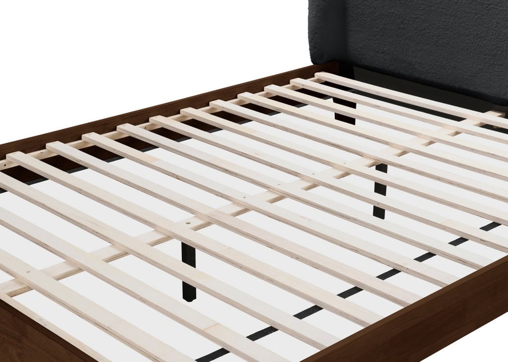 5ft Halfden Fabric Bedframe - Grey - Image 13