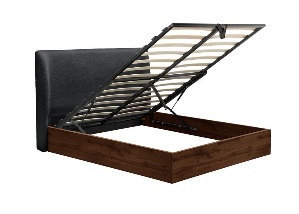 Halfden 5ft Ottoman Bedframe - Grey - Image 9