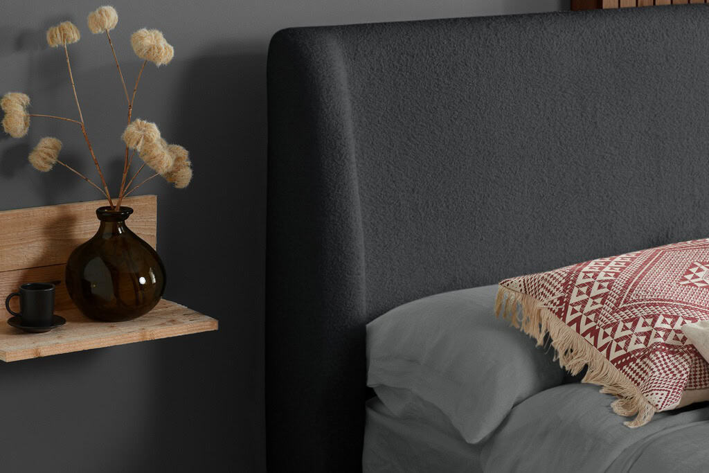 Halfden 4ft6 Ottoman Bedframe - Grey - Image 4