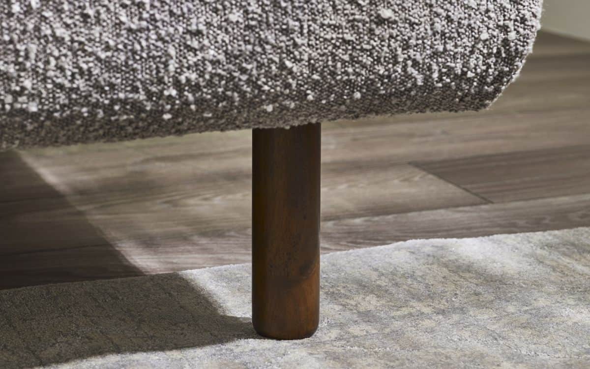 4ft6 Hattie Bedframe - Grey Boucle - Image 5