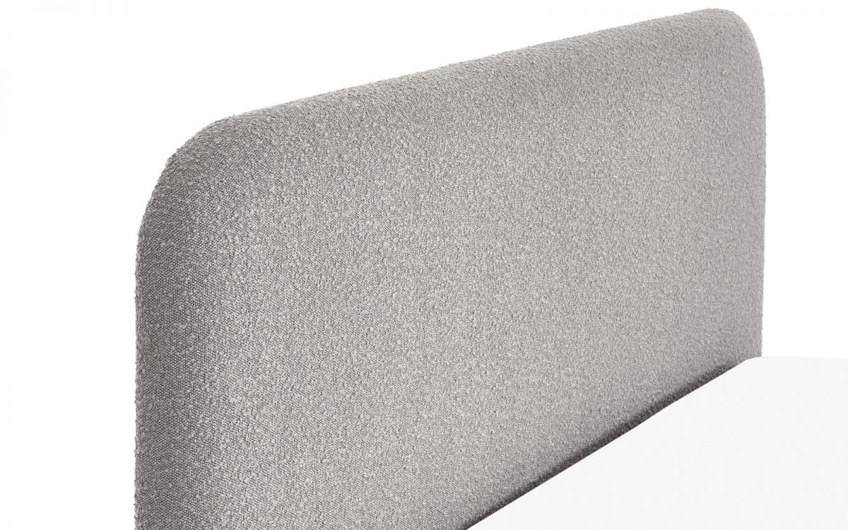 4ft6 Hattie Bedframe - Grey Boucle - Image 10