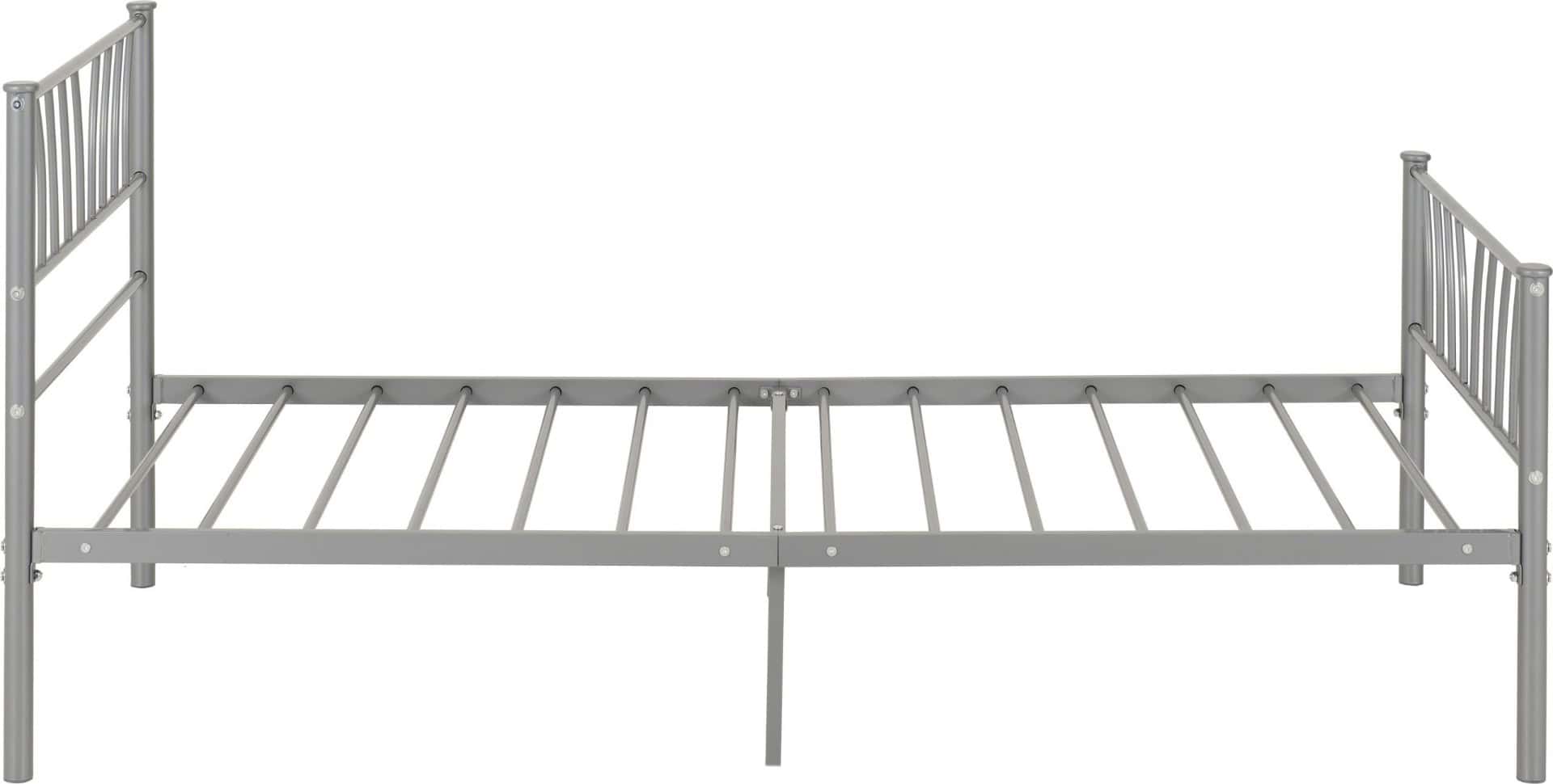 Harlow 3ft Bedframe - Silver - Image 4