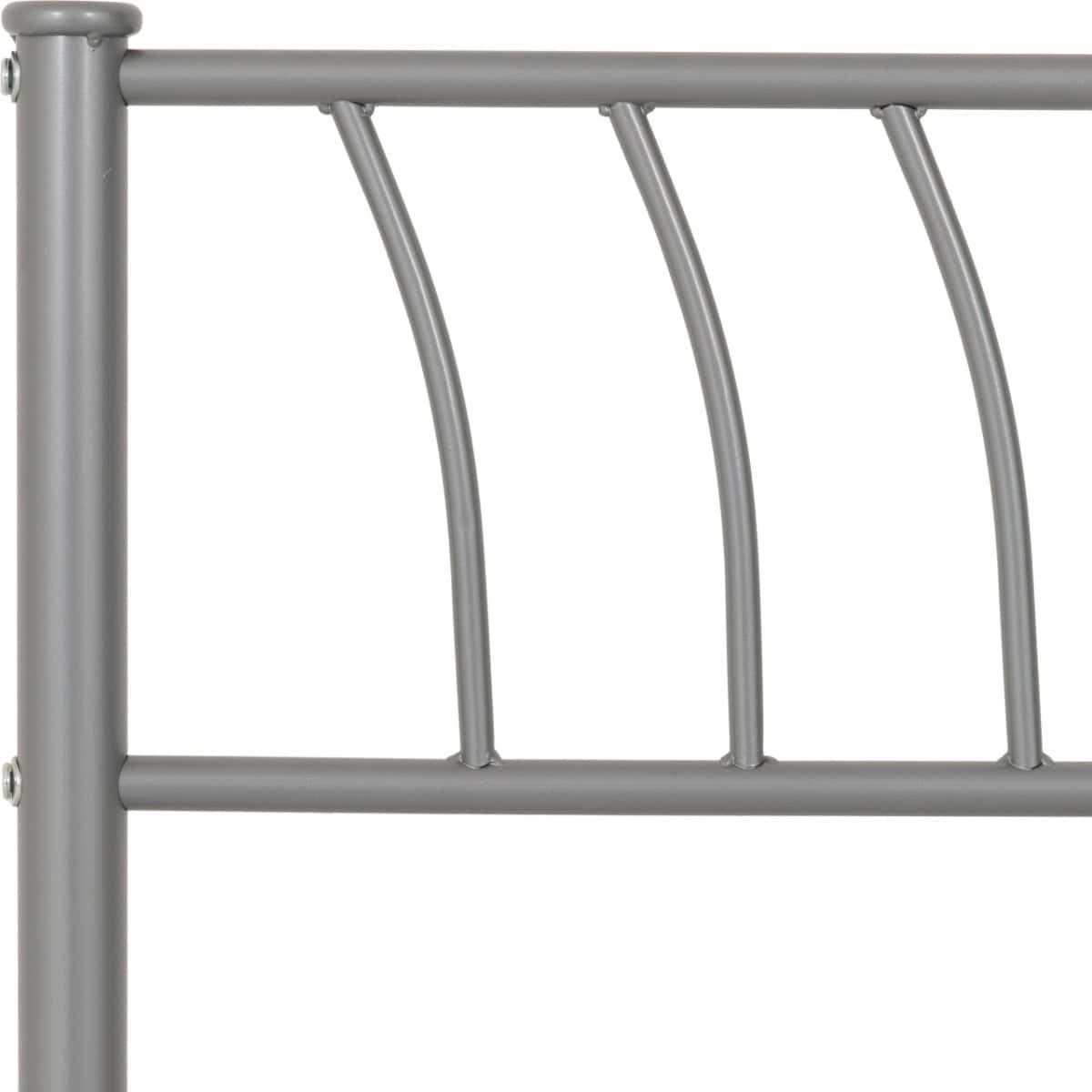 Harlow 3ft Bedframe - Silver - Image 5