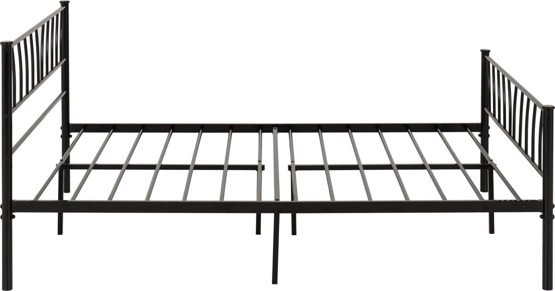 Harlow 4ft6 Bedframe - Black - Image 4
