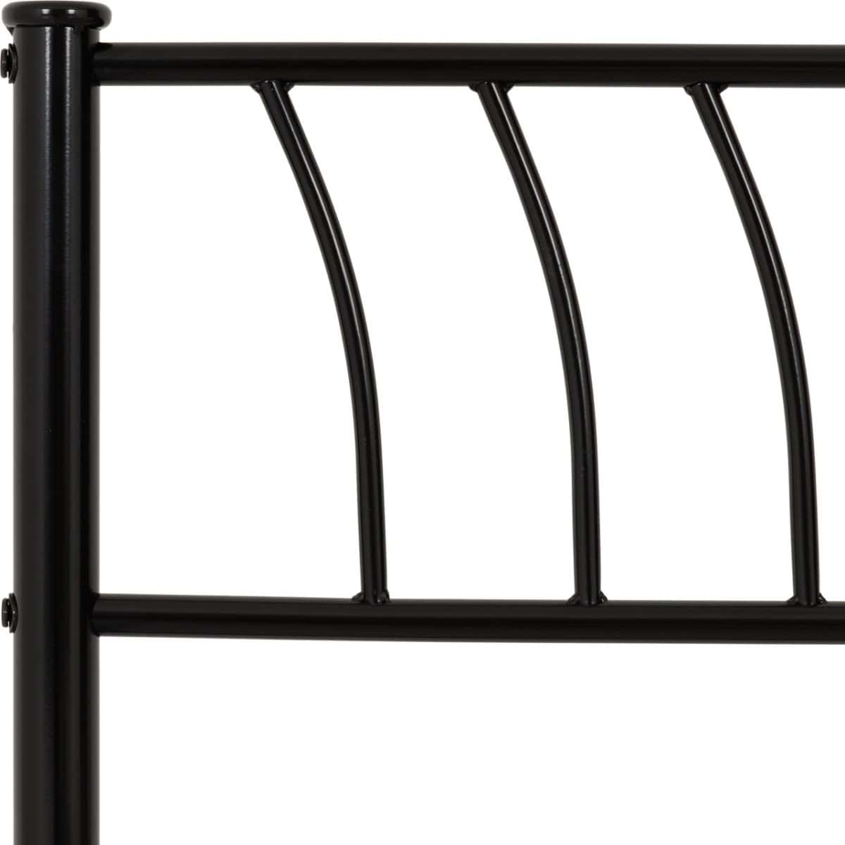 Harlow 4ft6 Bedframe - Black - Image 6