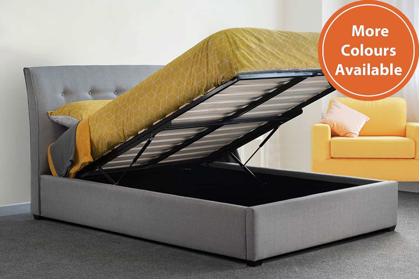 4ft6 Harper Ottoman Bedframe