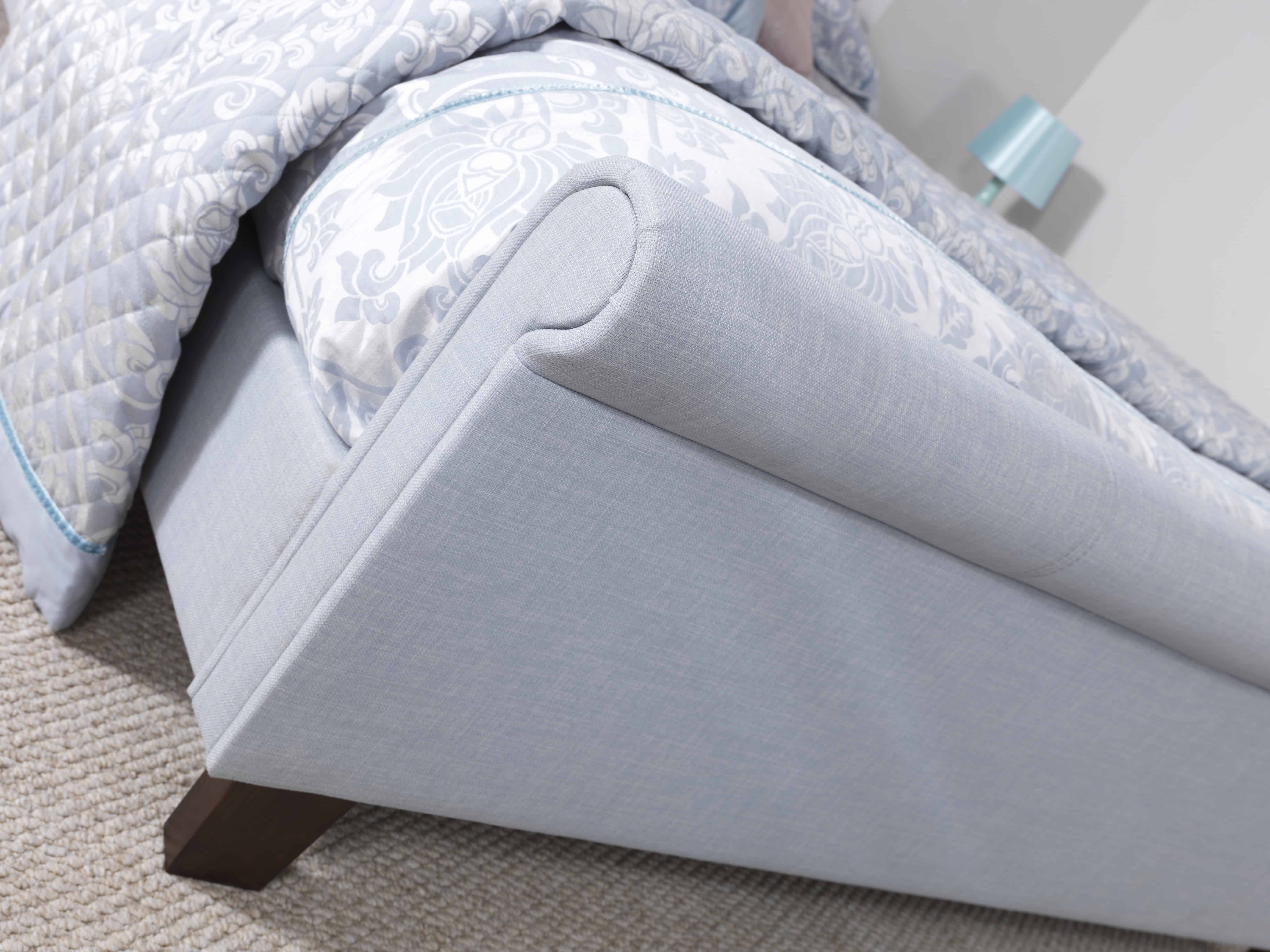 Hazel 4ft Bedframe - Ice fabric - Image 2