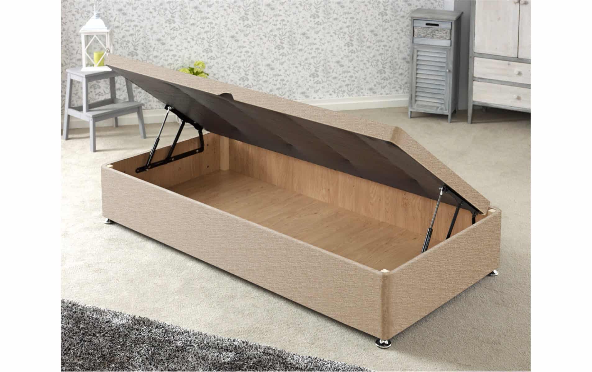 Apollo 3ft Side Opening Ottoman Base in House Fabric - Image 3