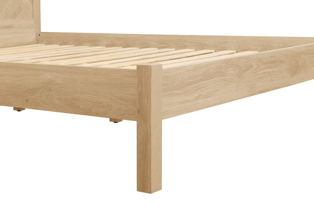 Herringford 5ft Bedframe - Oak - Image 9