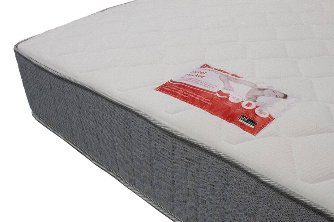 4ft6 Hotel Pocket Mattress with FREE Duvet set worth €99 - Image 4