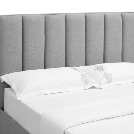 Hove 5ft Four Drawer Bedframe - Grey - Image 5