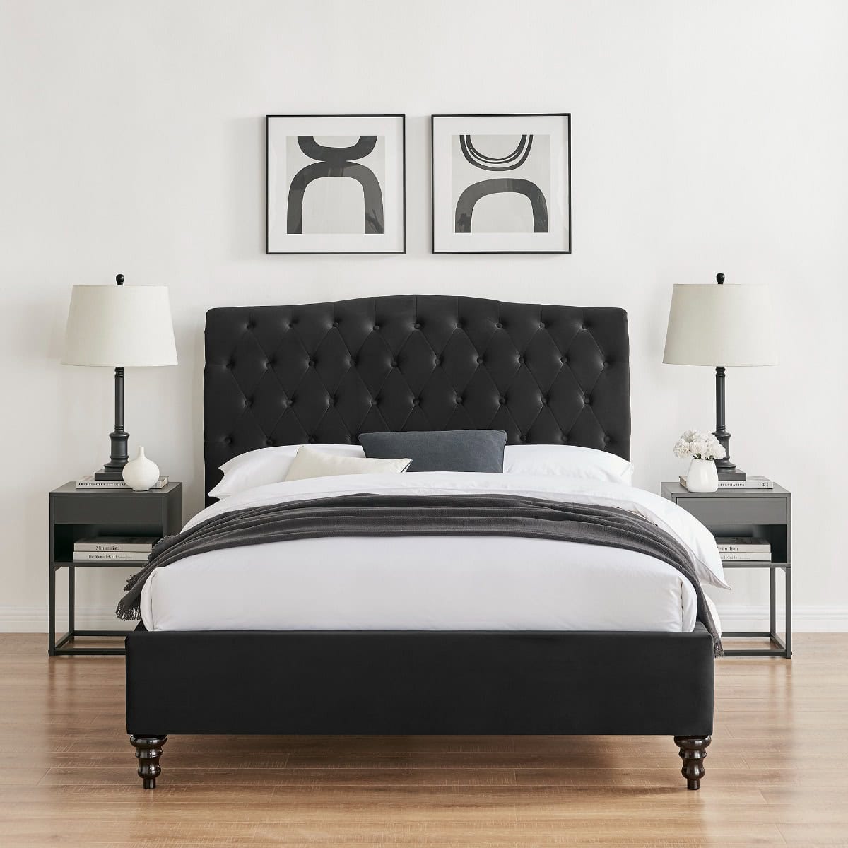 Limelight Rosa 5ft Bedframe - Black - Image 2