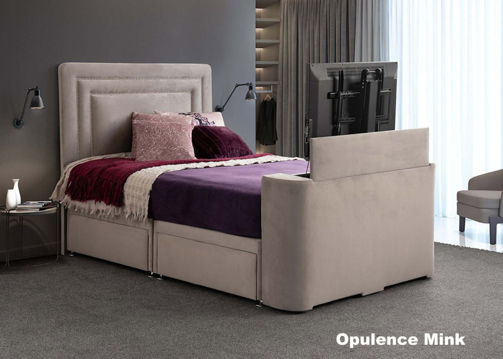 Image Brogan 5ft Side-Opening TV Ottoman - Image 2