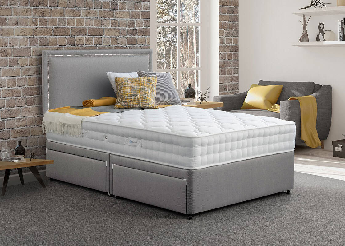 4ft Jade Firm Divan Bed