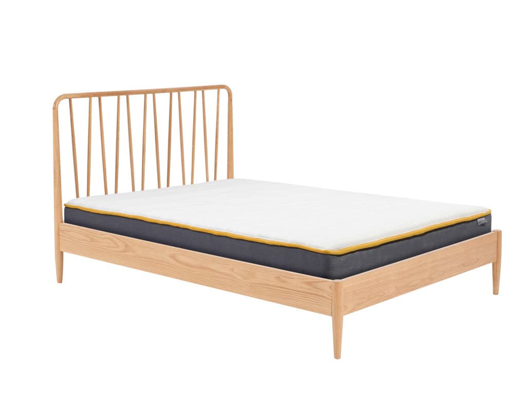 Jesper 6ft Bedframe - Oak - Image 2