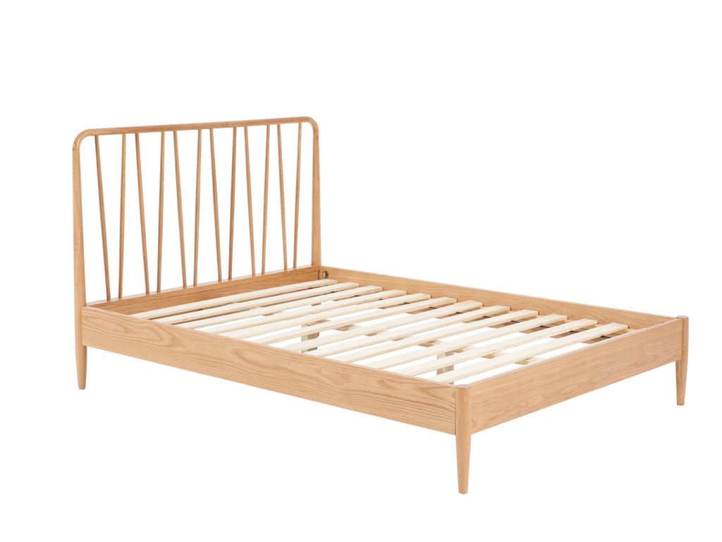 Jesper 4ft6 Bedframe - Oak - Image 3