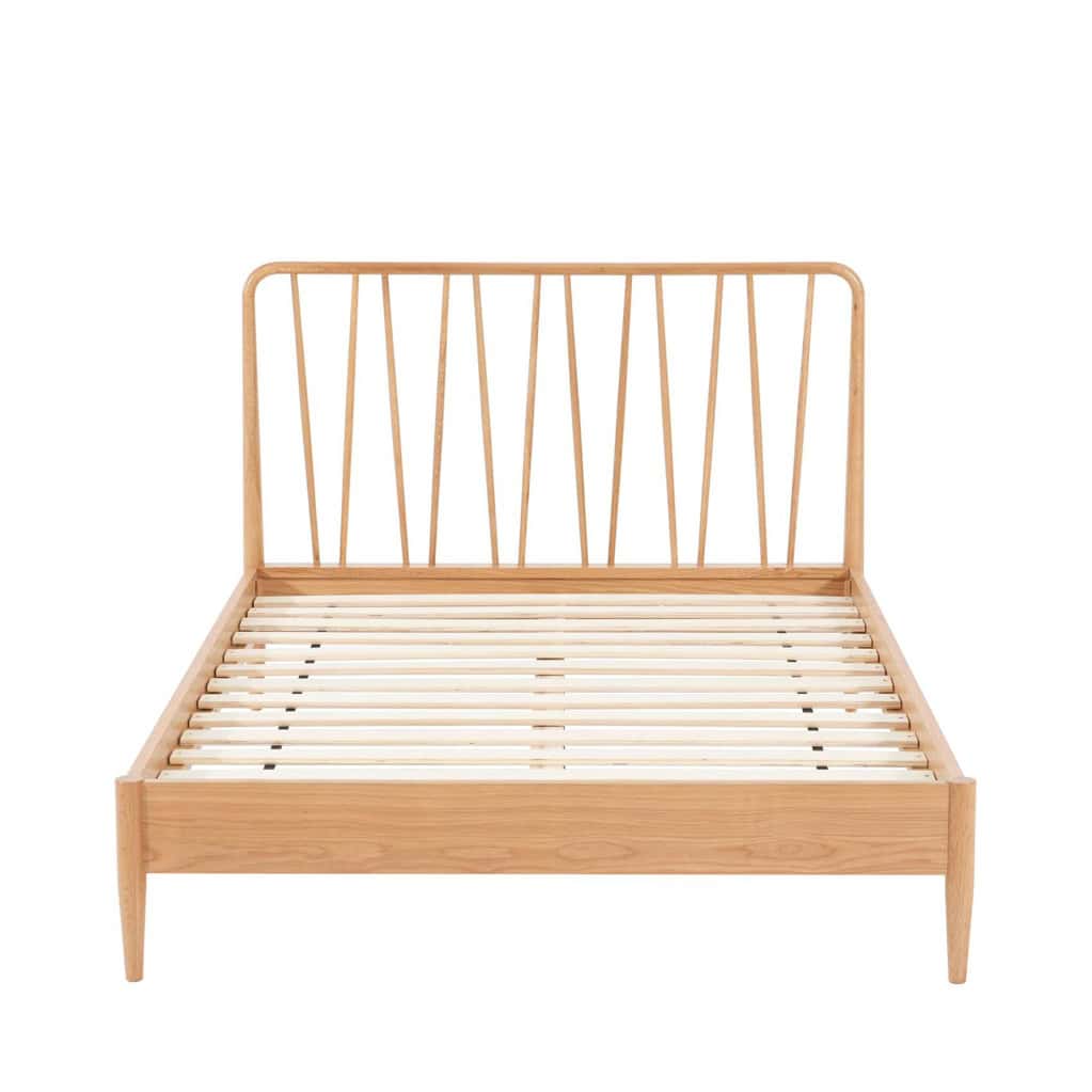 Jesper 4ft6 Bedframe - Oak - Image 5