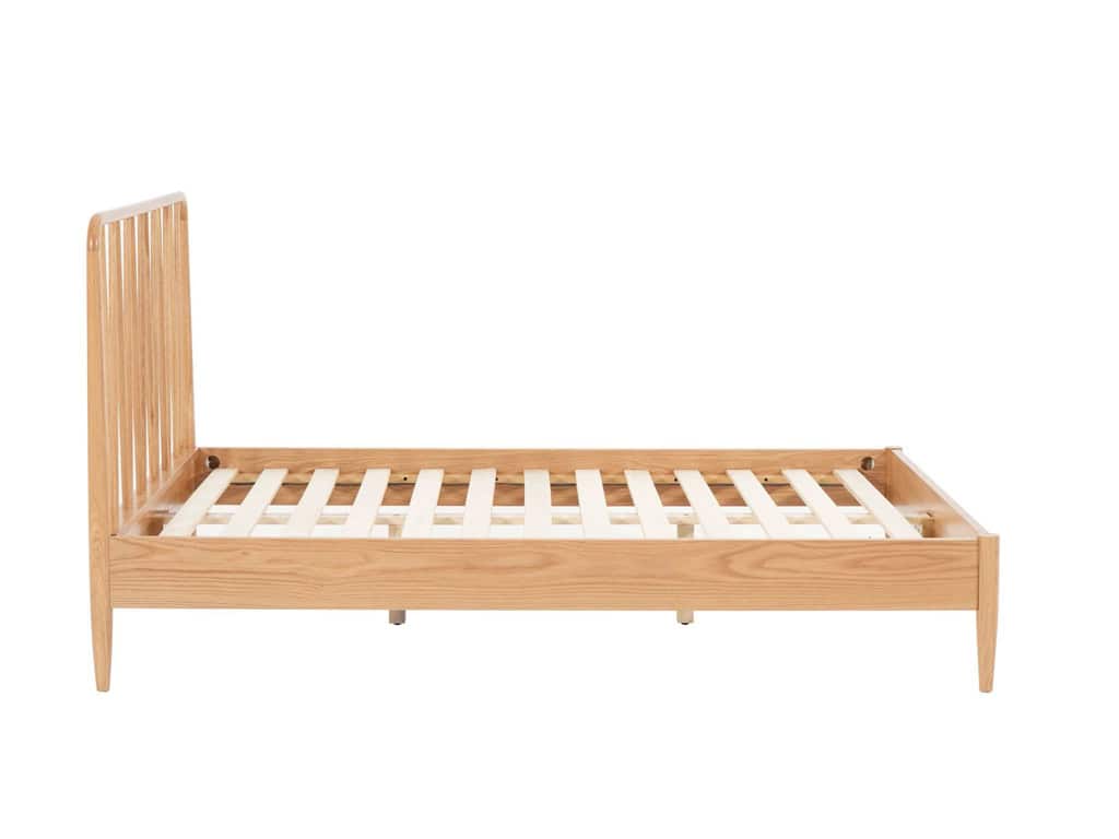 Jesper 4ft6 Bedframe - Oak - Image 6