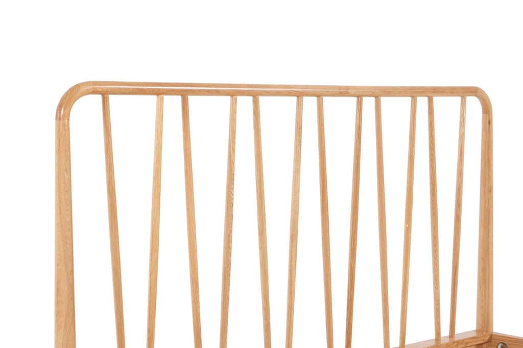 Jesper 6ft Bedframe - Oak - Image 8