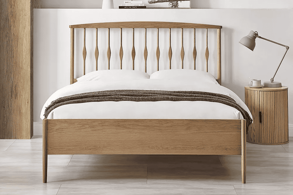 Limelight Juno 4ft6 Bedframe - Oak - Image 2