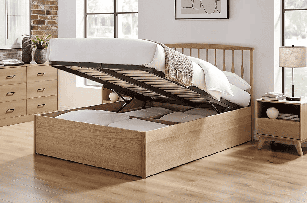 Limelight Juno 5ft Ottoman - Oak - Image 2