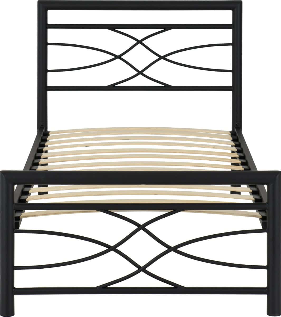 Kelly 3ft Bedframe - Black - Image 4