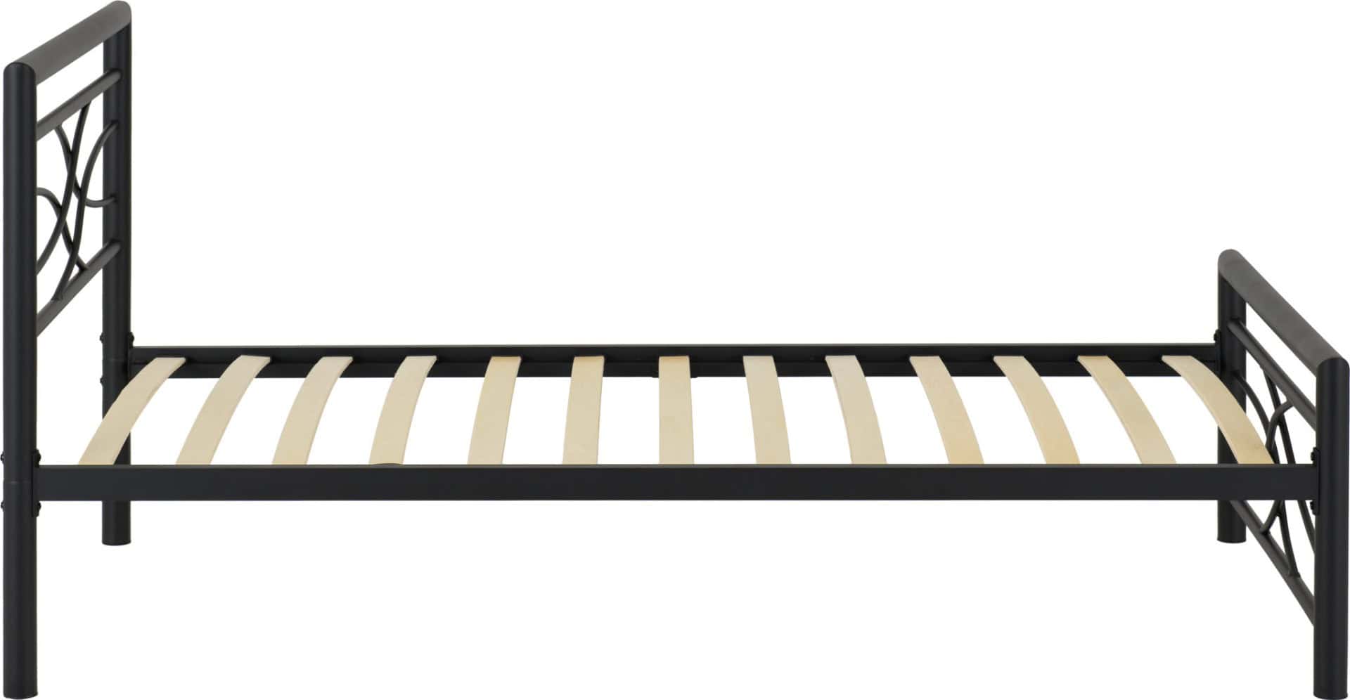 Kelly 3ft Bedframe - Black - Image 5