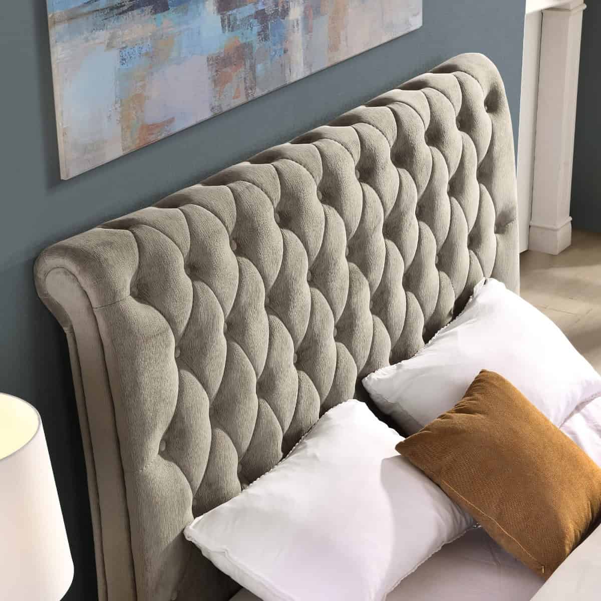 Kilkenny 6ft Bedframe - Mink - Image 4