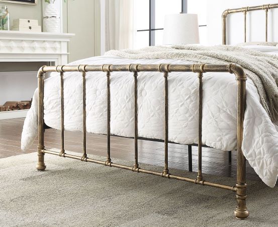 Flintshire 5ft Kinnerton Bedframe - Antique Bronze - Image 3