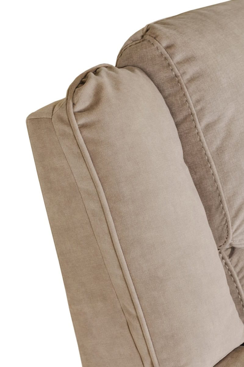 Klayton 2 Seater Manual Recliner - Khaki - Image 8