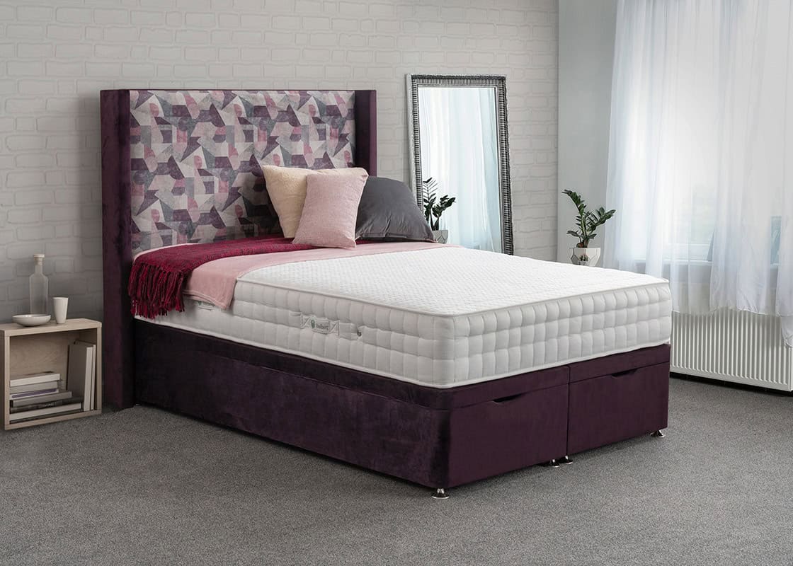 4ft6 Krystal Cool 1000 Divan Bed