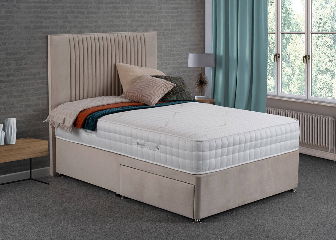 4ft Krystal Copper 1000 Divan Bed