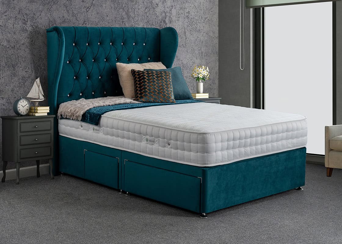 4ft6 Krystal Soothe 2000 Divan Bed