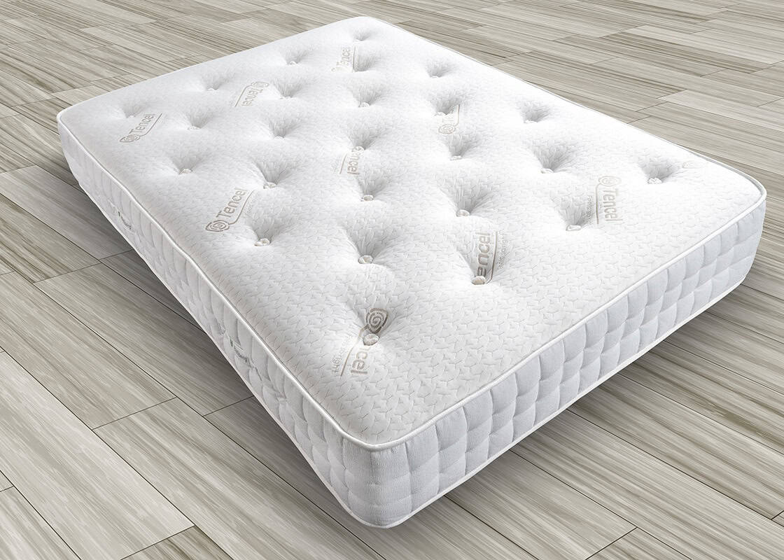 4ft Krystal Tencel 2000 Side Opening Ottoman - Image 2