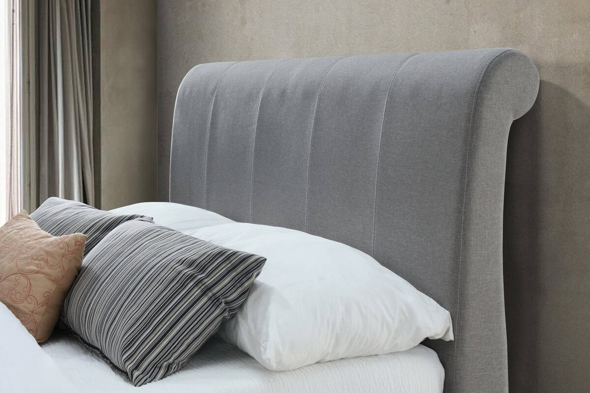 Lancaster 5ft Bed - Grey - Image 3