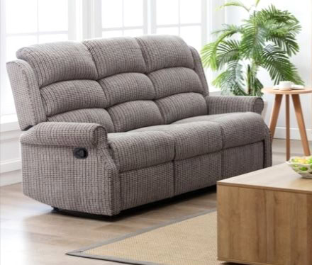 Windsor 3 Seater Recliner – Latte