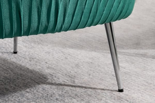 Layla Chair - Green Fabric - Image 5