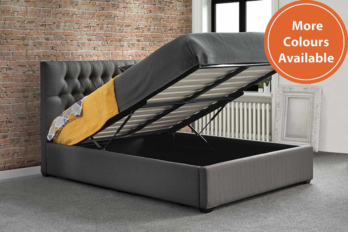 4ft6 Layla Ottoman Bedframe - Image 4