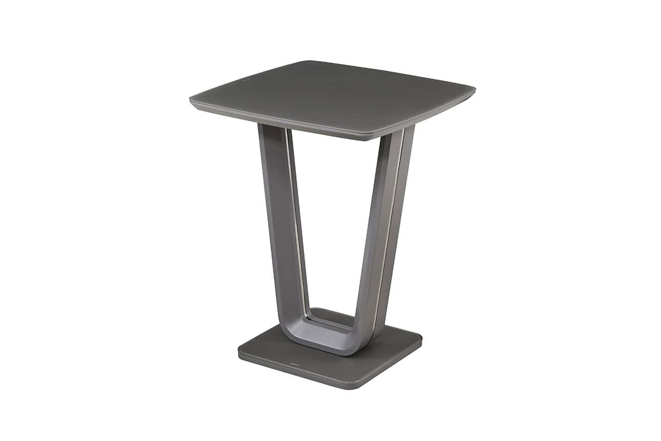 Lazzaro Bar Table - Graphite Grey Matt - Image 2