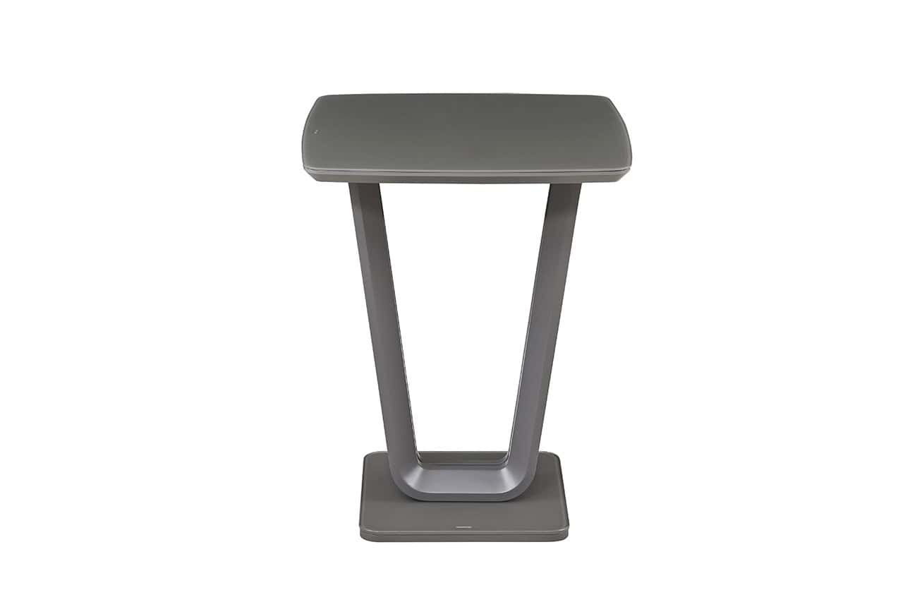 Lazzaro Bar Table – Graphite Grey Matt
