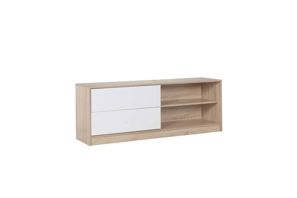 Leyton Cabin Bed - White & Oak - Image 5