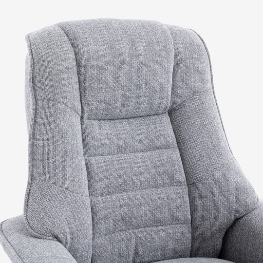 Leyton Swivel Recliner - Chacha Dove - Image 4