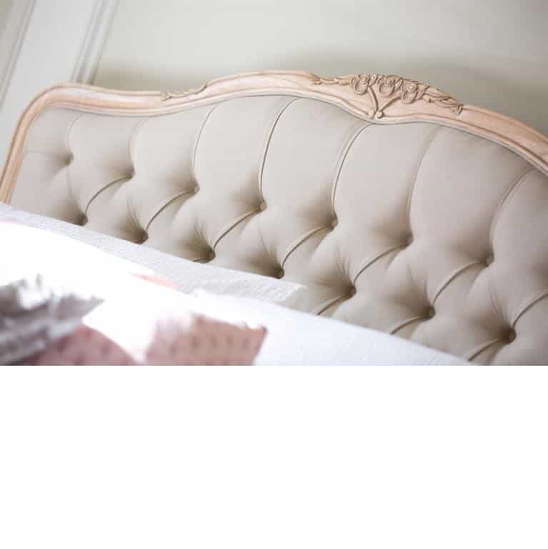 Baker Furniture Limoges Upholstered 6ft Bedframe - Image 2