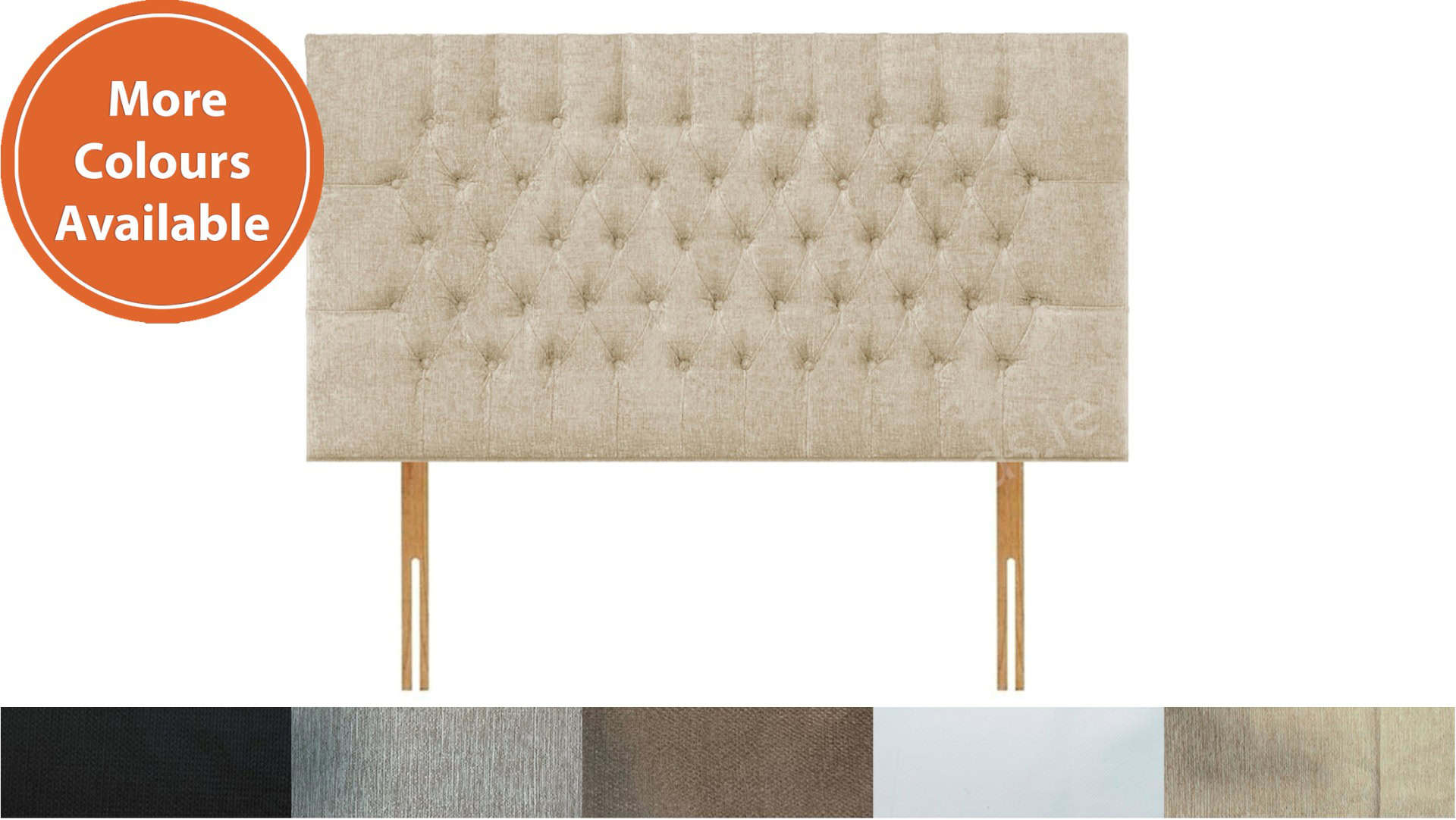 Apollo 3ft Lincoln Headboard in House Fabric