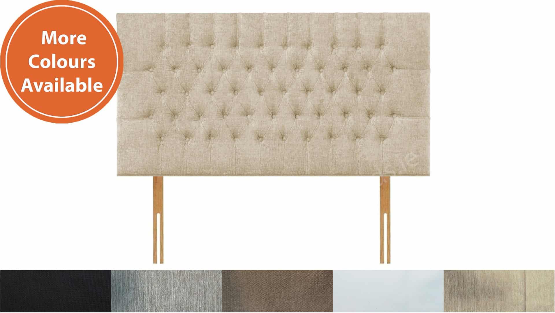 Apollo 4ft6 Lincoln Headboard in House Fabric