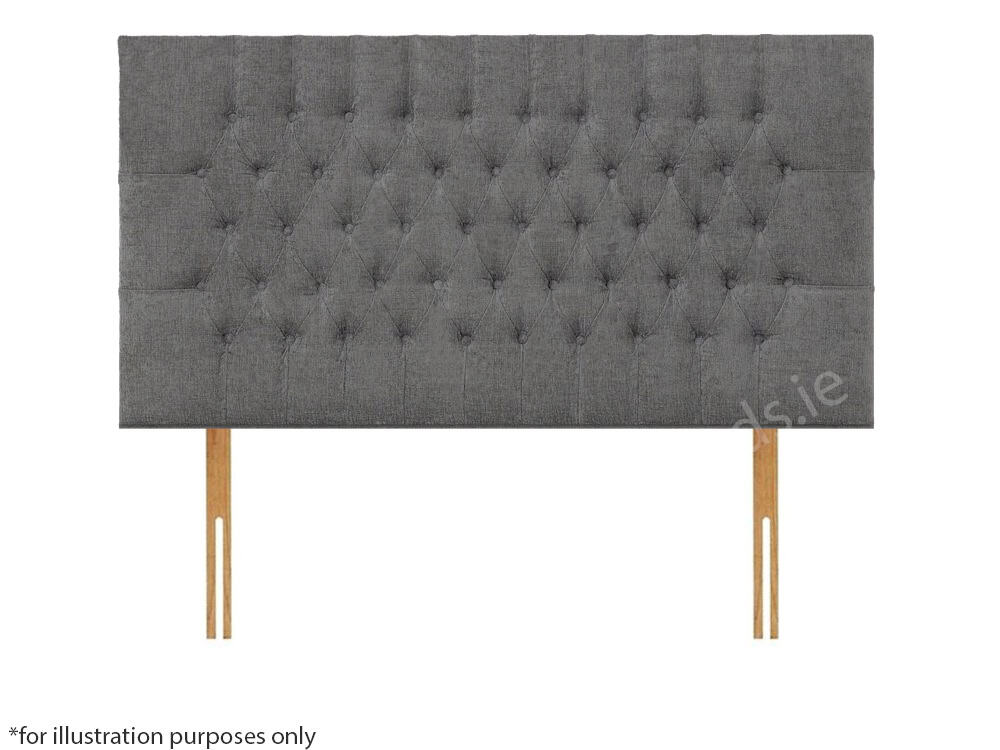 Apollo 4ft6 Lincoln Headboard – Azzure Grey