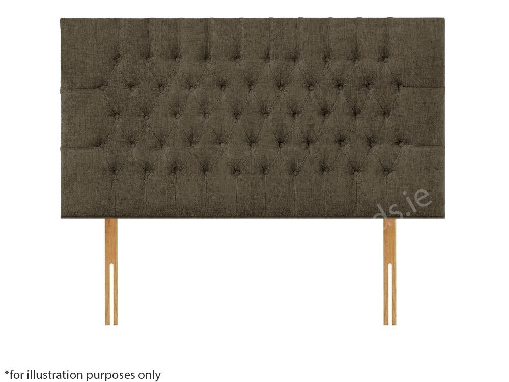 Apollo 5ft Lincoln Headboard – Azzure Hessian
